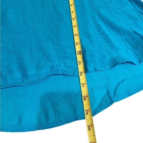 COUNTERPARTS Turquoise Top Size Large - Picture 11 of 12